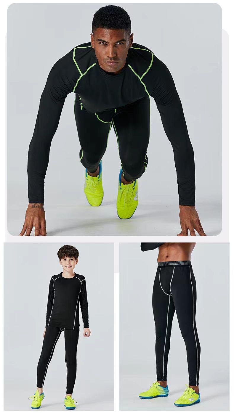 UA506+UA506-1 suit, long sleeves and round neck