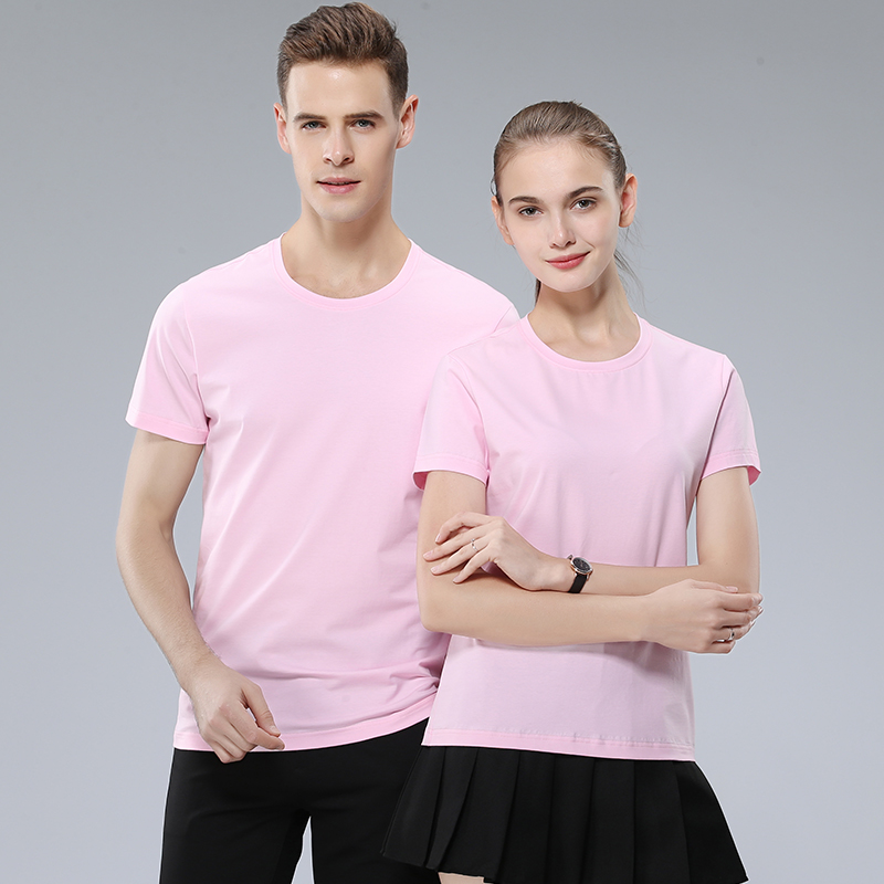 180g simple round neck short sleeve T-shirt universal GT1-Y881