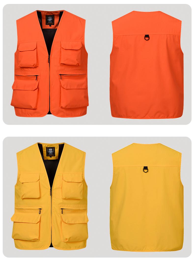 Outdoor fishing multi-pocket vest E01-3051