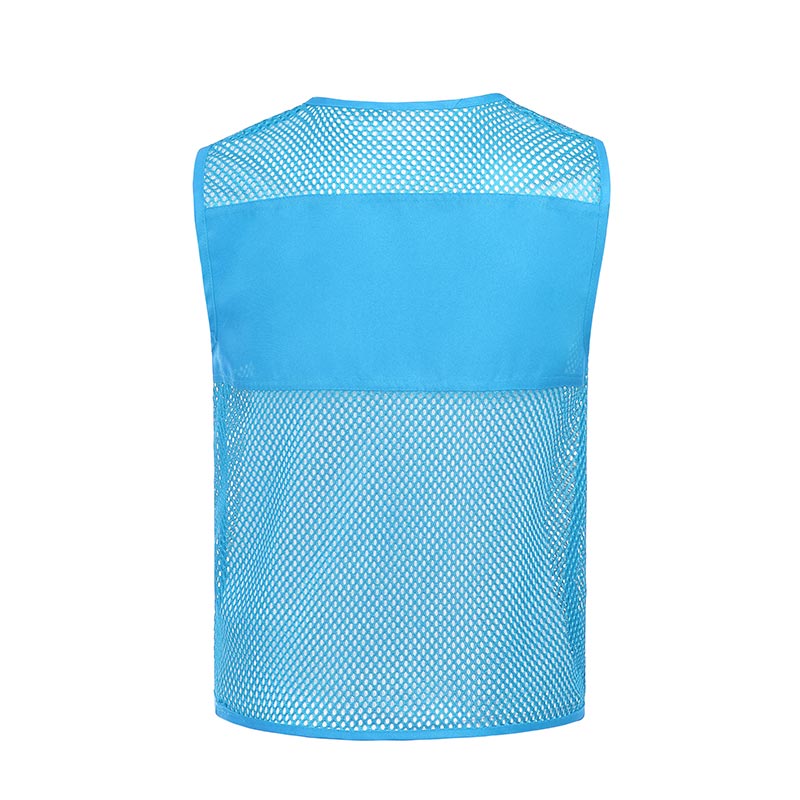 Pocketless single-sided fishnet vest GJ57-8010