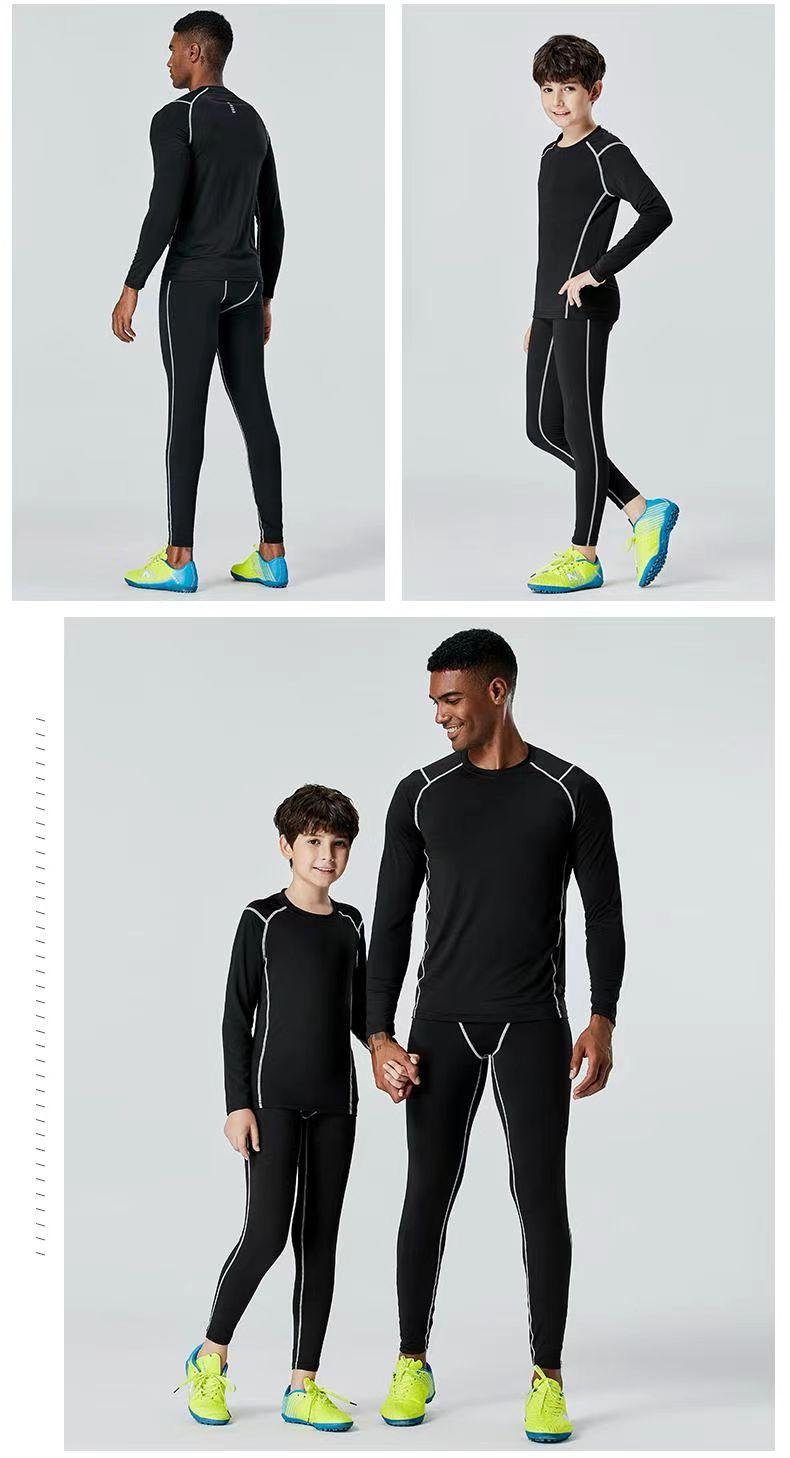 UA506+UA506-1 suit, long sleeves and round neck