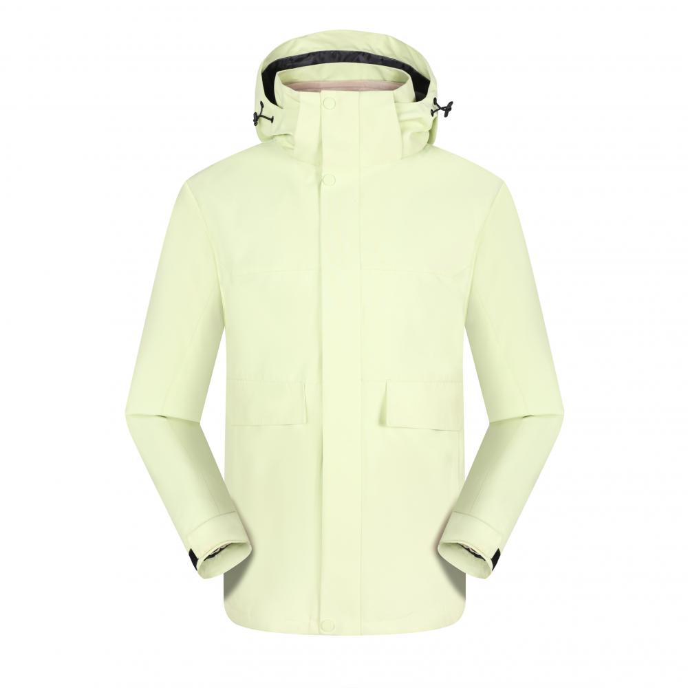 1866#3-in-1/small Oxford anti-hanging and anti-wrinkle soft liner/three-proof jacket//YKK zipper