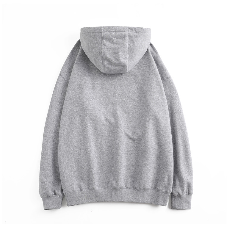 Thin hooded pullover sweatshirt W02-102