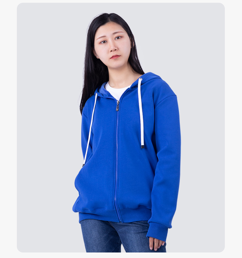 Upgraded ultra-soft zipper hooded sweatshirt L15-6120