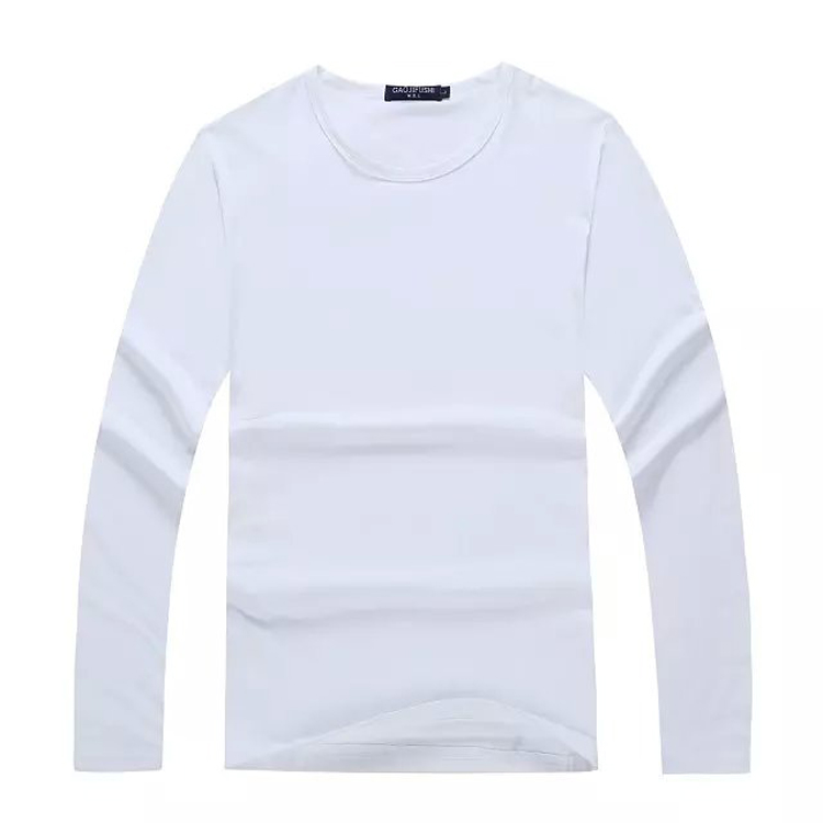 200g Modal round neck long sleeve adult men L18-021