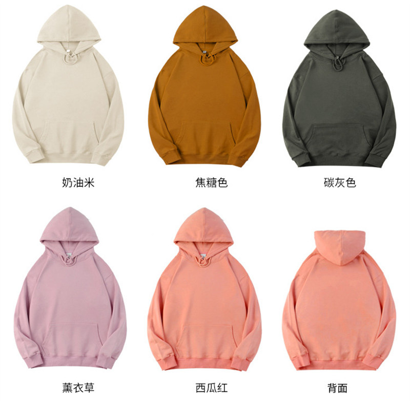 350g heavy loose cotton hooded sweatshirt BC10-350g terry hoodie