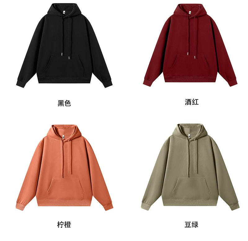 360g high quality pure cotton hoodie sweatshirt G21-U-XC91