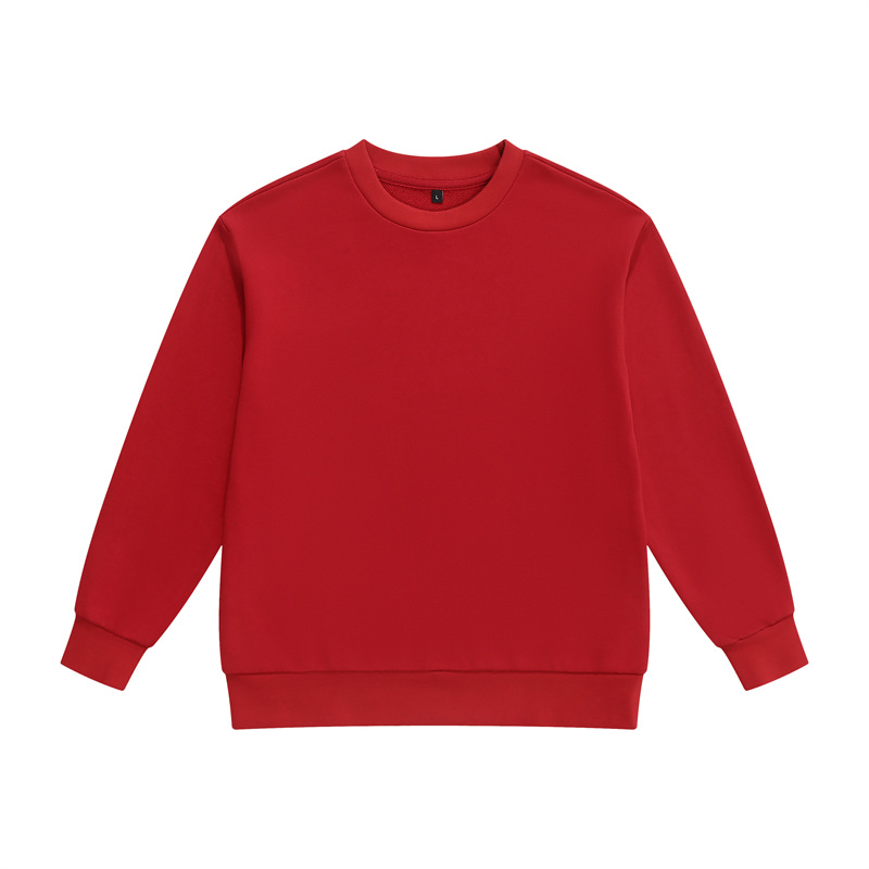 320g double-stranded cotton terry children round neck sweatshirt W03-S9006