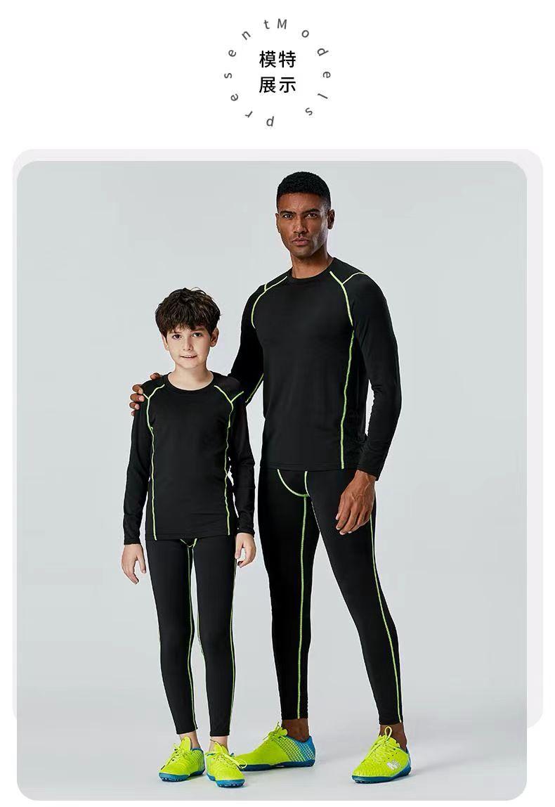 UA506+UA506-1 suit, long sleeves and round neck