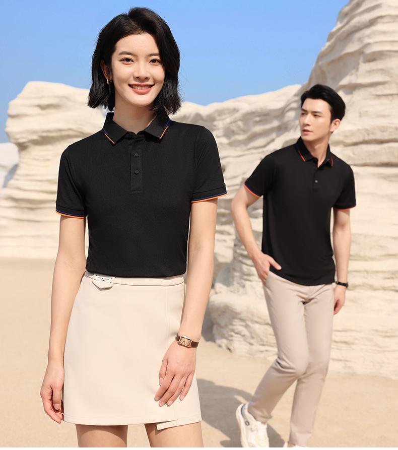 667 Polo short sleeve lapel