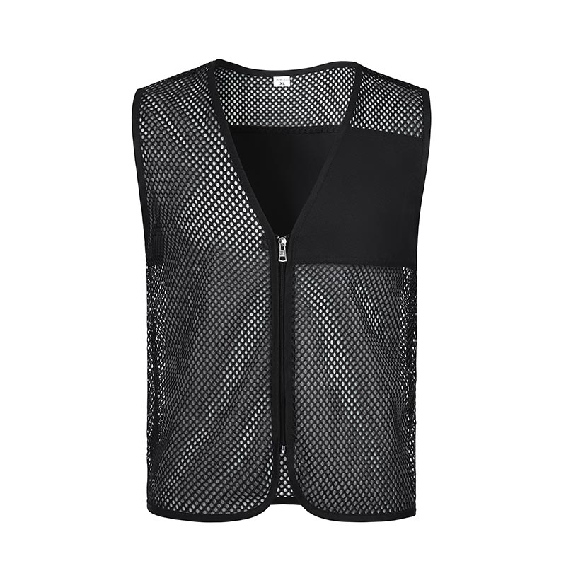 Pocketless single-sided fishnet vest GJ57-8010