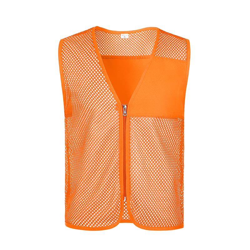 Pocketless single-sided fishnet vest GJ57-8010