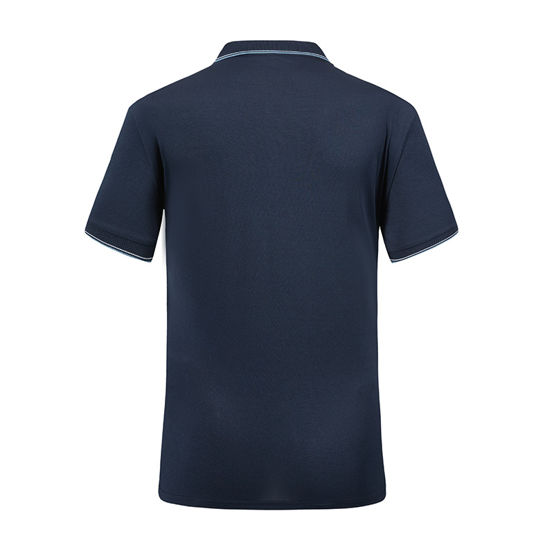 180g fine cotton short-sleeved lapel polo shirt L18-6688