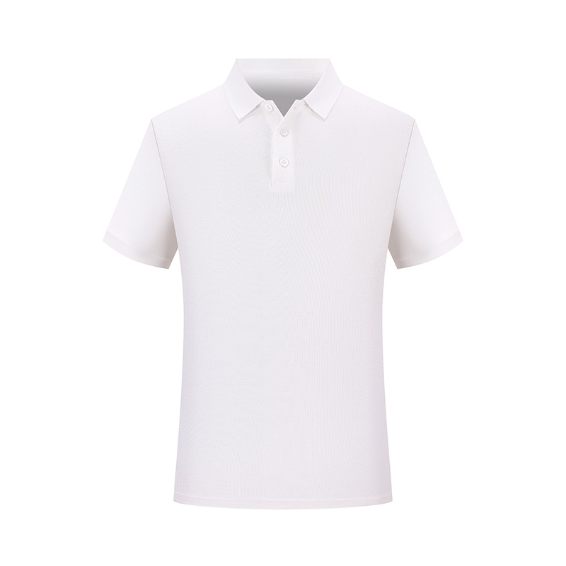 200g breathable sweat-absorbent cotton short-sleeved lapel polo shirt GJ36-F101