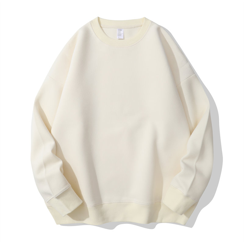 390g heavy double-sided cotton round neck sweatshirt BC5-390 round neck