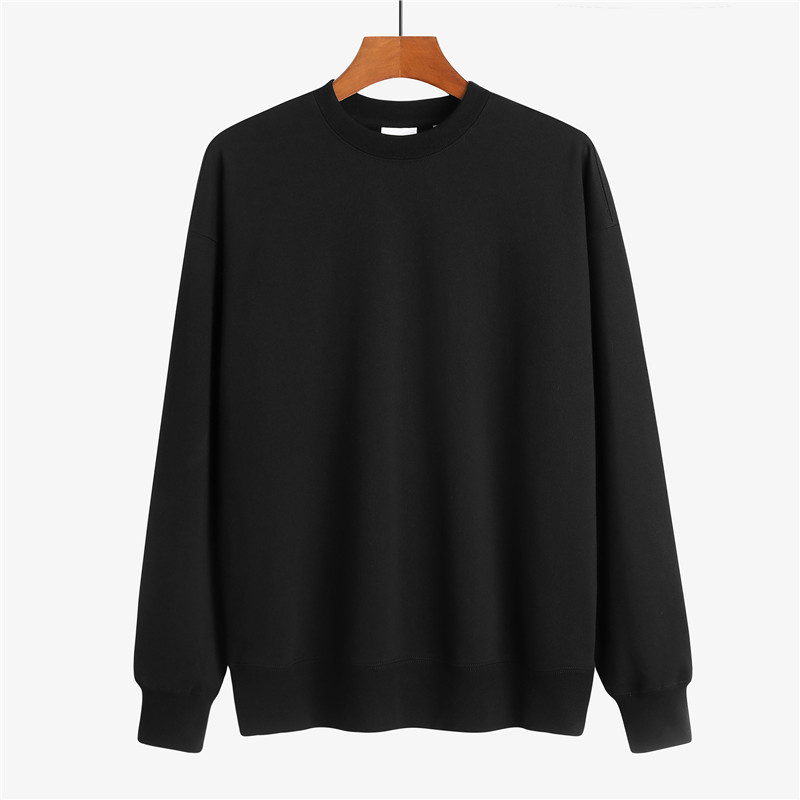 400g washed national trend drop shoulder round neck sweatshirt GJ65-C series