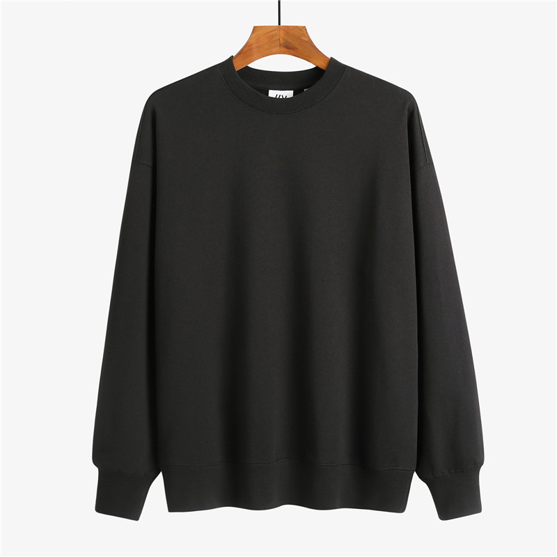 400g washed national trend drop shoulder round neck sweatshirt GJ65-C series