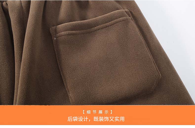 Lambskin Thickened Warm Fleece Pants KN1-99