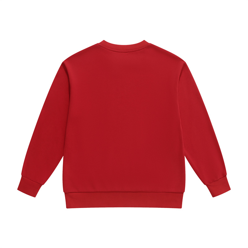 320g double-stranded cotton terry children round neck sweatshirt W03-S9006