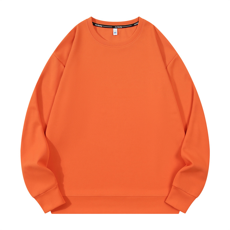 300g air layer healthy double-sided fabric drop shoulder round neck sweatshirt W03-S9008