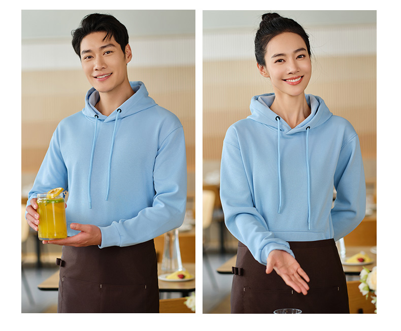 320g Spring and Autumn Long Staple Cotton All-match Hooded Sweatshirt HW01-8802