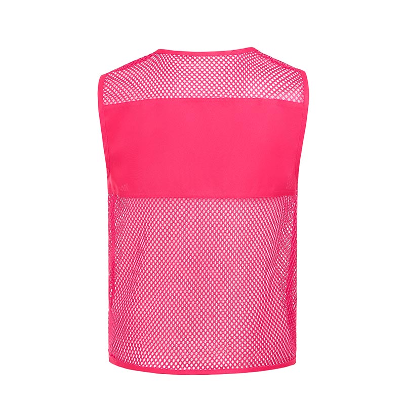 Pocketless single-sided fishnet vest GJ57-8010