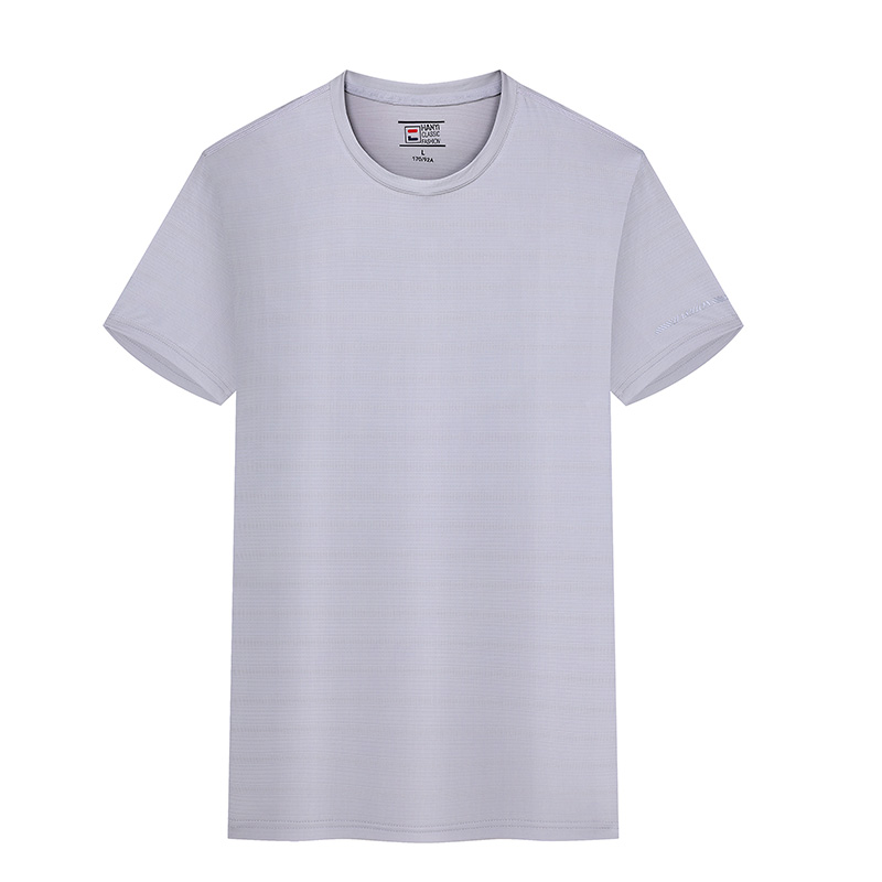 220g imitation cotton quick-drying round neck short sleeves HW01-777