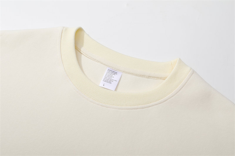 390g heavy double-sided cotton round neck sweatshirt BC5-390 round neck