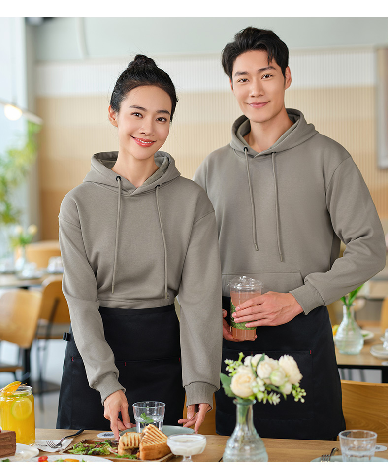 320g Spring and Autumn Long Staple Cotton All-match Hooded Sweatshirt HW01-8802