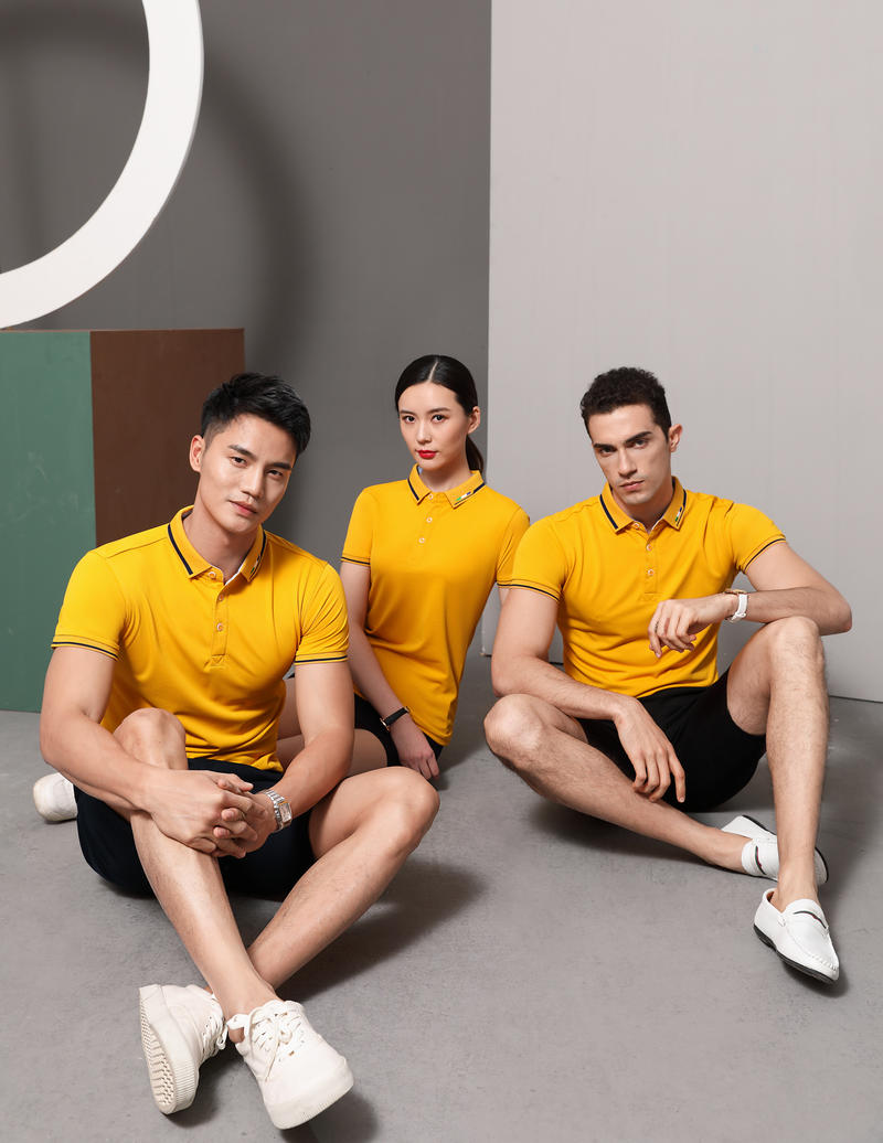 8826 Polo short sleeve lapel