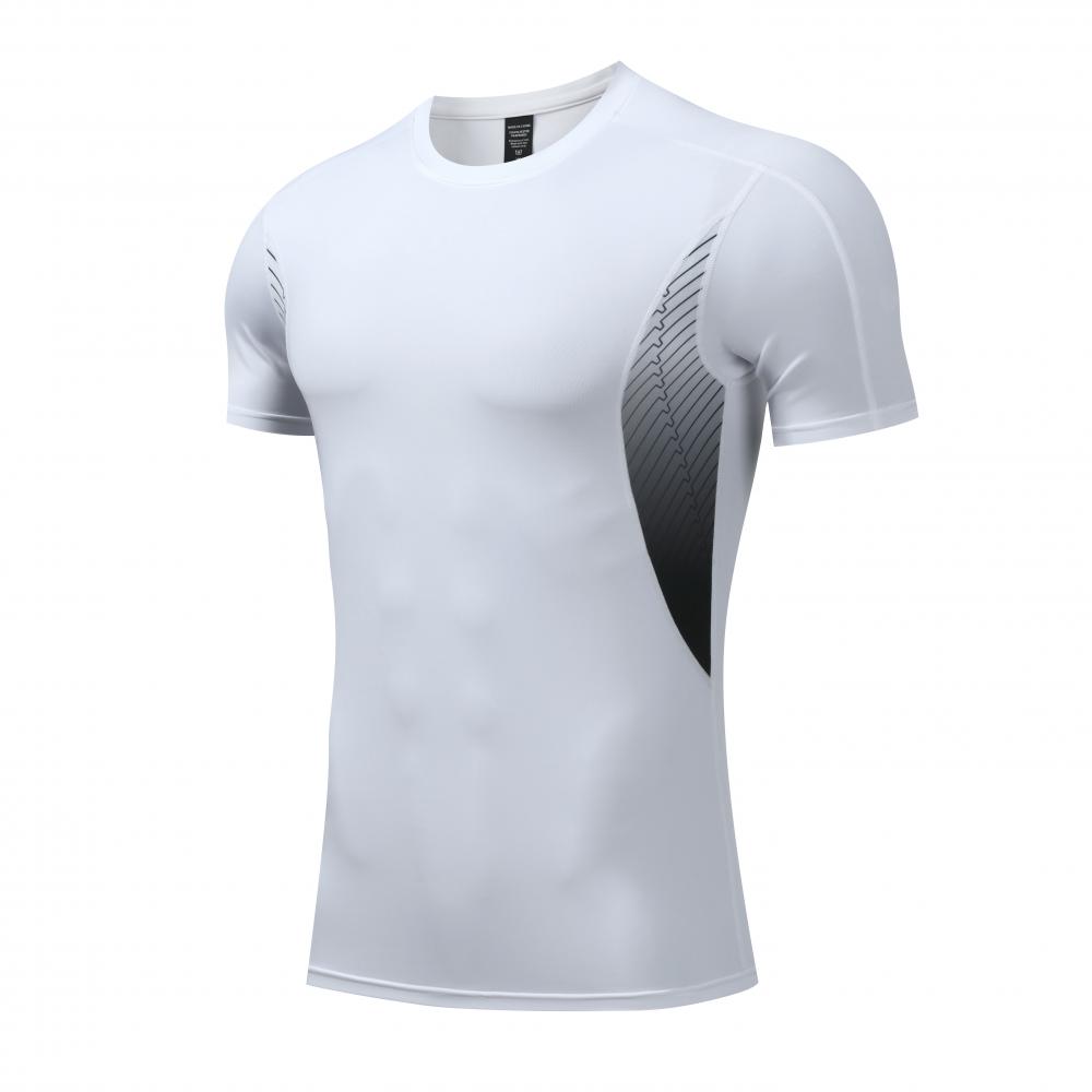 UA7312# Men tight short sleeves sports short sleeves short sleeves round neck