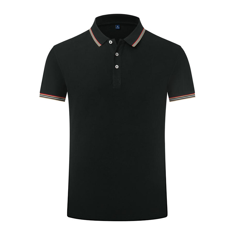 210g long-staple cotton lapel short-sleeved POLO shirt universal 72-U809