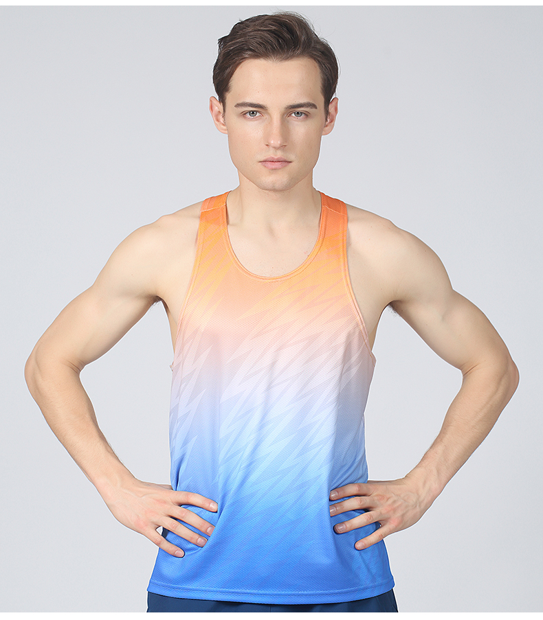 145g color matching light breathable I-shaped vest GB5-J06