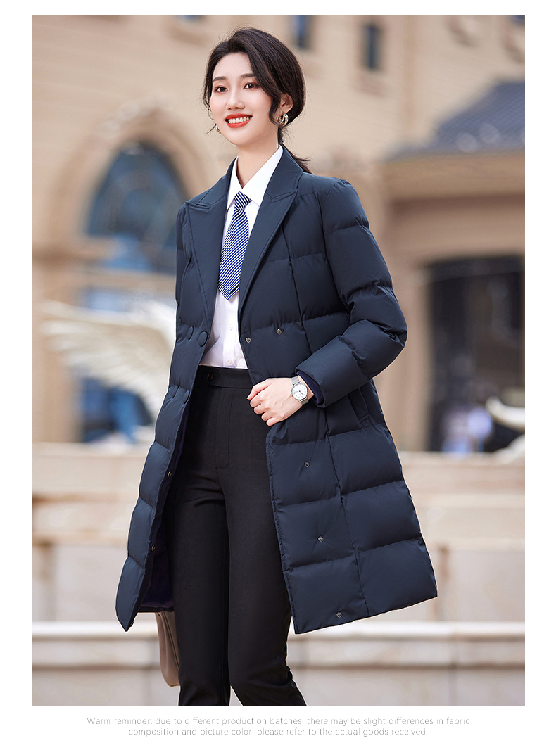 Autumn and winter down cotton warm cotton coat mid-length women model DY7-2319 women model