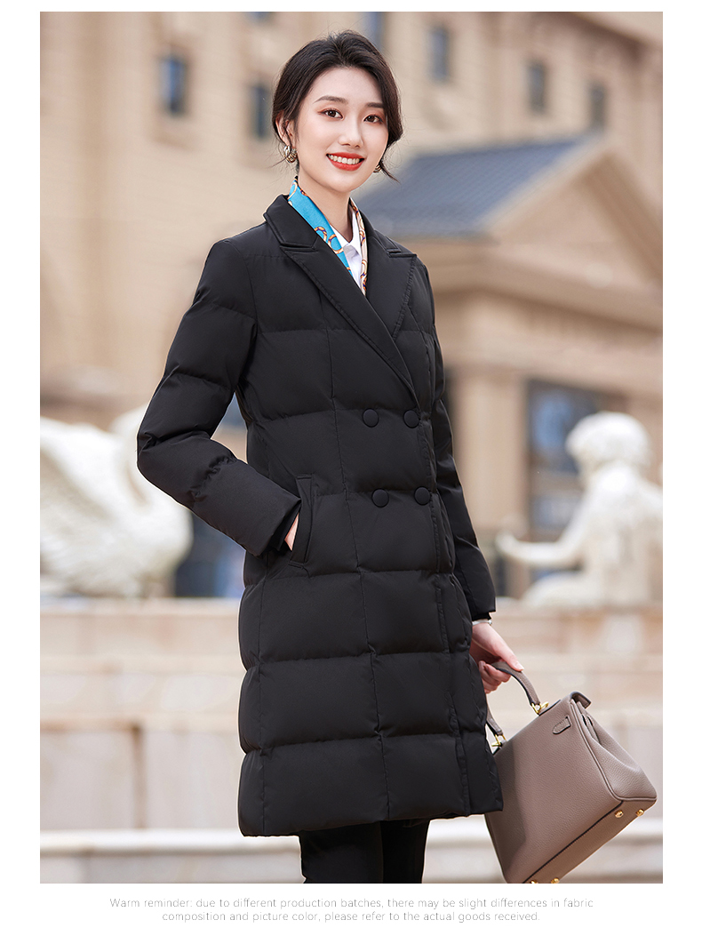 Autumn and winter down cotton warm cotton coat mid-length women model DY7-2319 women model