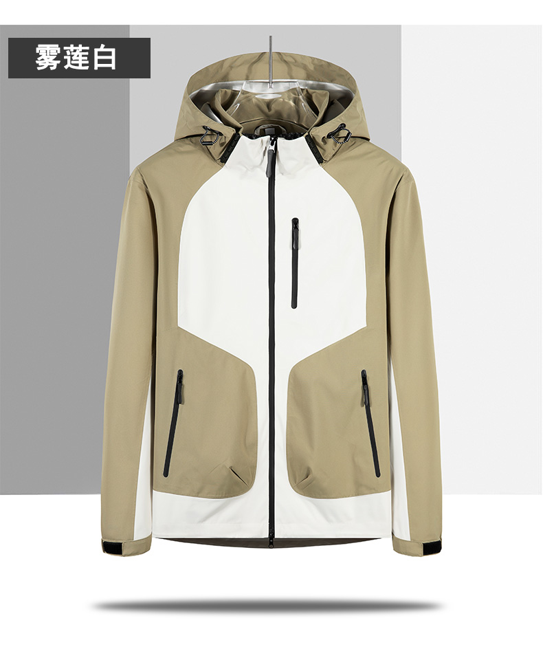 Detachable hooded single-layer jacket KL2-24907