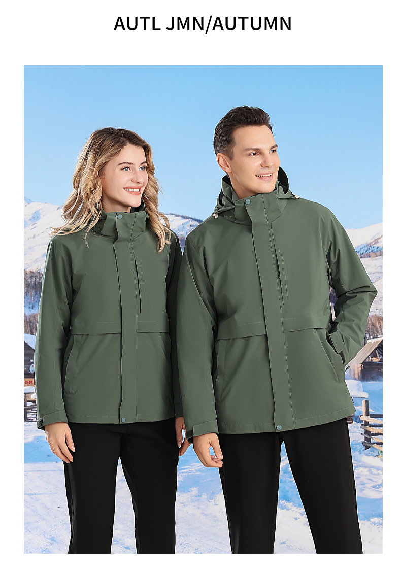 Outdoor fleece liner two-piece jacket KL3-68995