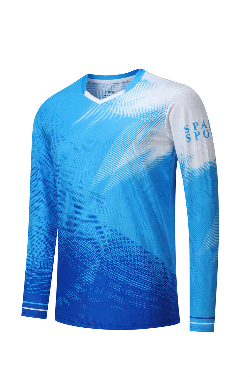 Badminton training suit long sleeve top 120-1898 men