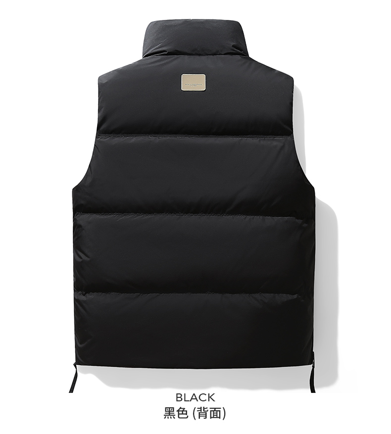 New style stand collar down vest KN2-M096