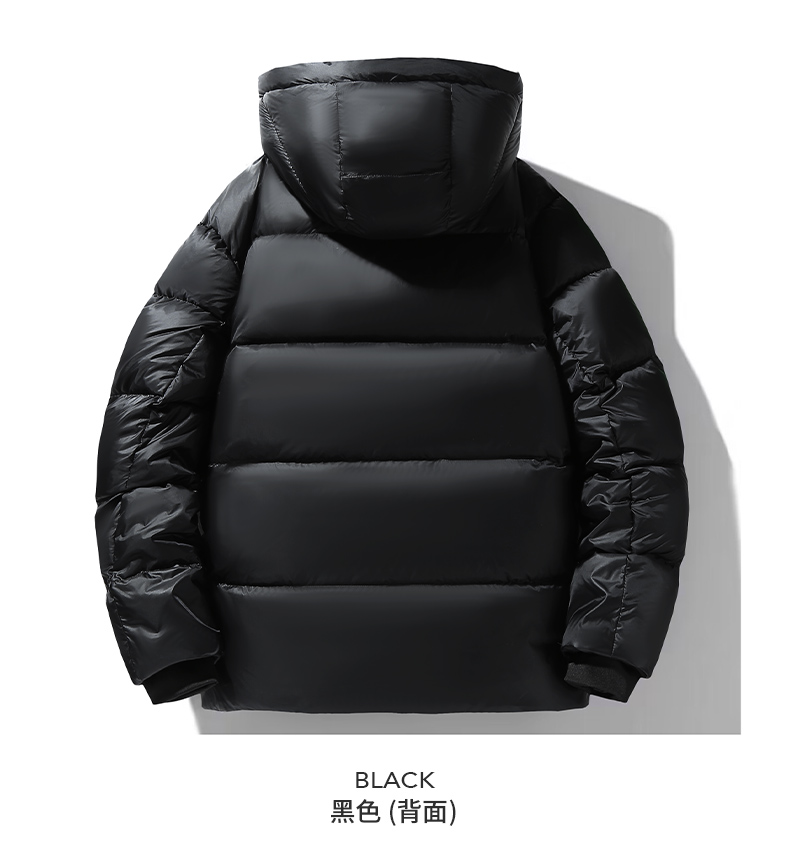 New l hooded warm down jacket KN2-YR681