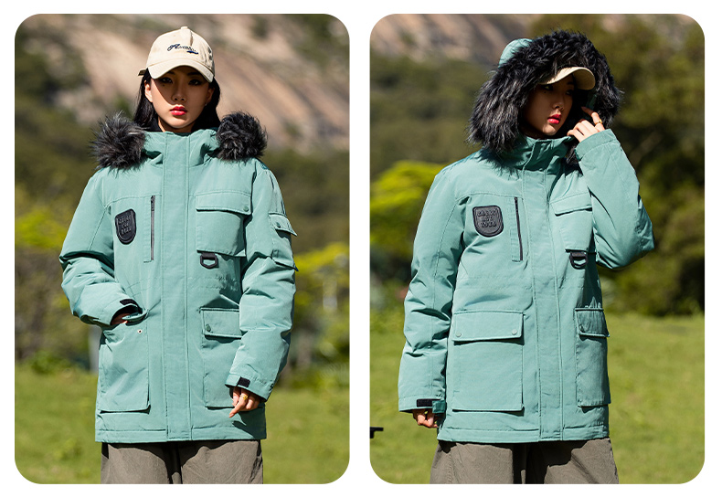 Outdoor leisure warm down jacket KN2-YR697