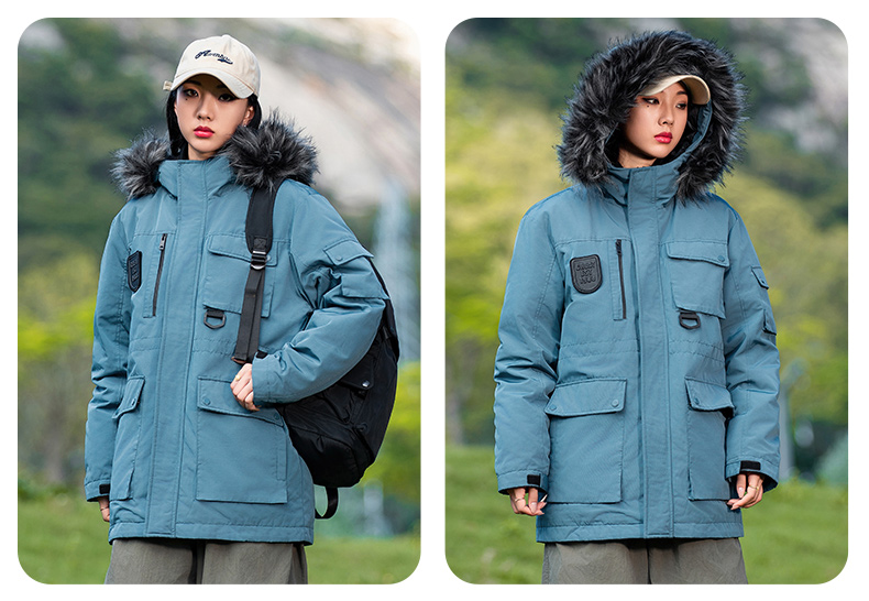 Outdoor leisure warm down jacket KN2-YR697