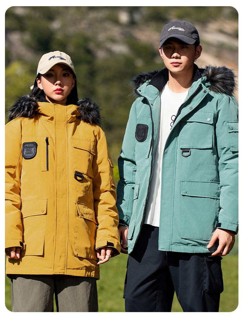 Outdoor leisure warm down jacket KN2-YR697