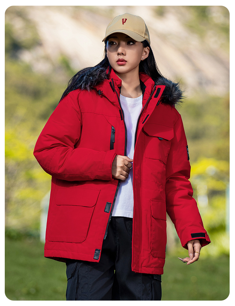 Outdoor leisure warm down jacket KN2-YR979