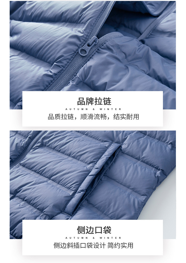 Outdoor windproof warm down jacket for women KW1-3335