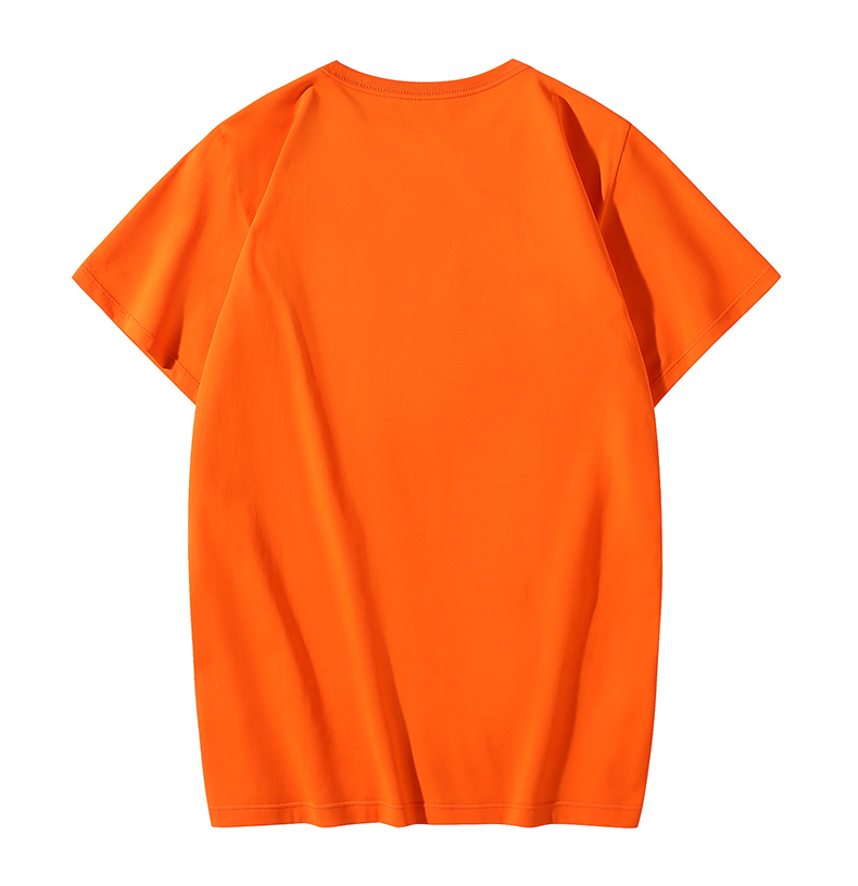 Ice silk solid color round neck short sleeve T-shirt YZ01-2900