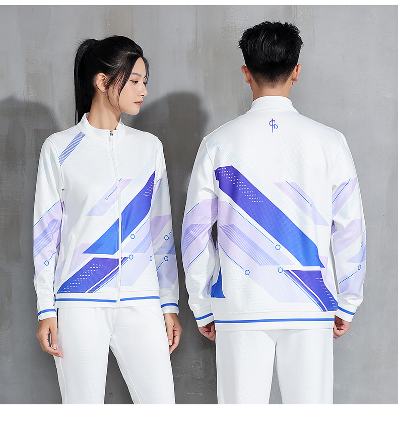 Training suit badminton suit stand collar zipper sports jacket GM2-6818 jacket