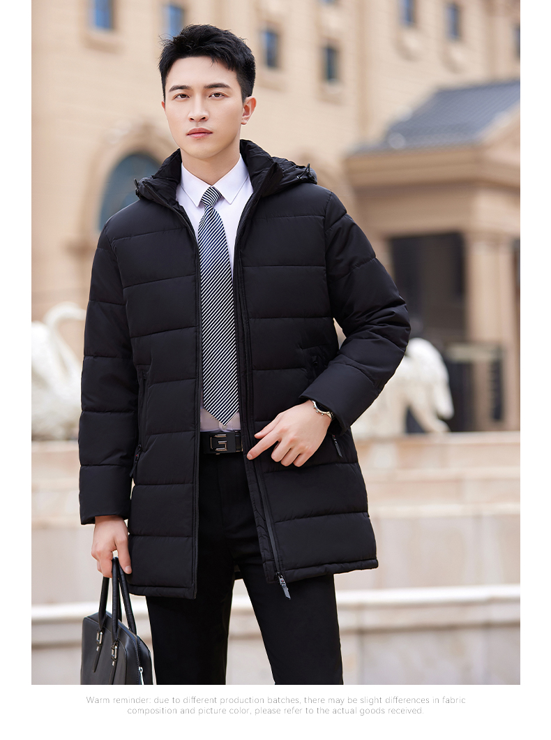 Business thick down jacket mid-length men style DY7-252A men style