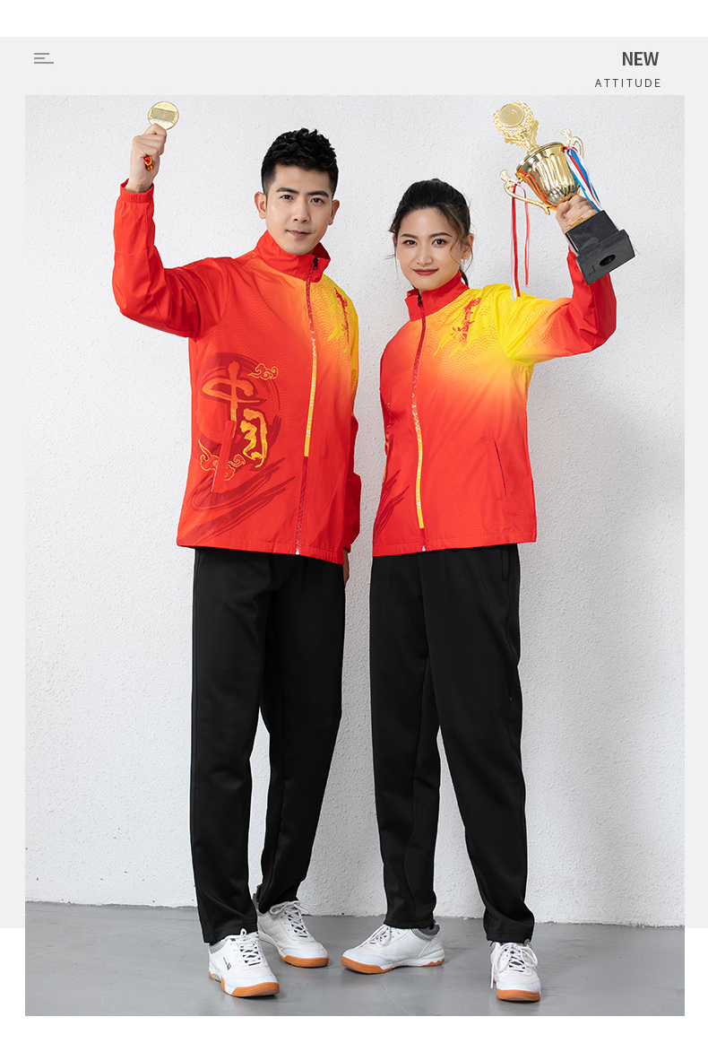 Badminton wear long sleeve sports jacket GM2-6813 women jacket