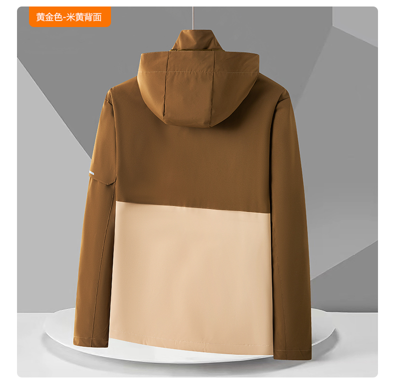 Outdoor windproof and waterproof jacket single layer jacket men KW1-55662